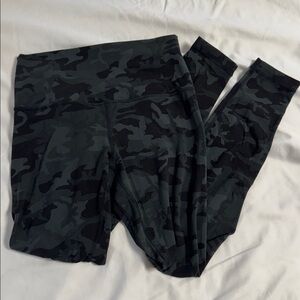 Align Pant 28” (8) - Incognito Camo Multi Gator Green